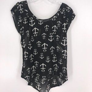LIVE 4‎ TRUTH ANCHOR SLEEVELESS BLOUSE